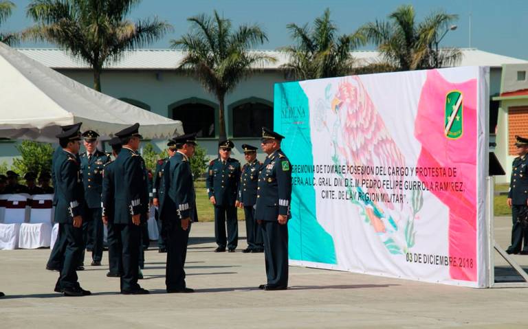 Relevo de mando en la V Región Militar